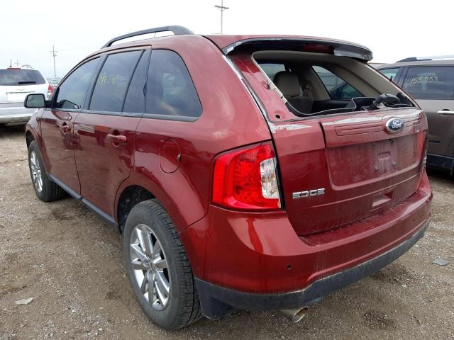 2FMDK4JC5EBA45965 - 2014 FORD EDGE SEL  photo 3