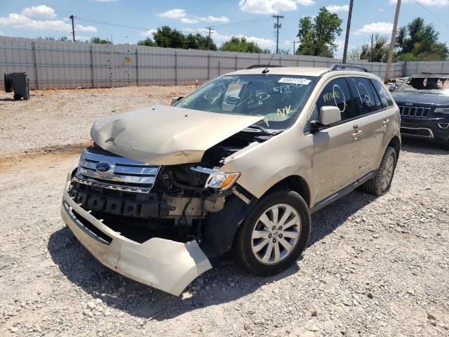 2FMDK39C87BB09806 - 2007 FORD EDGE SEL P TAN photo 2