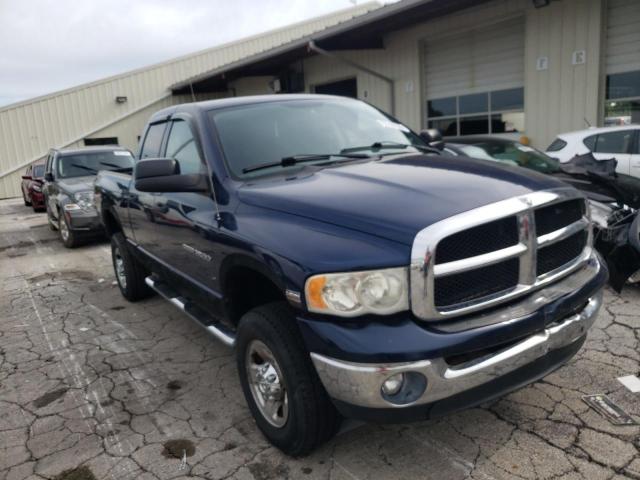 3D7KU28D54G130251 - 2004 DODGE RAM 2500 S Կապույտ լուսանկար 1