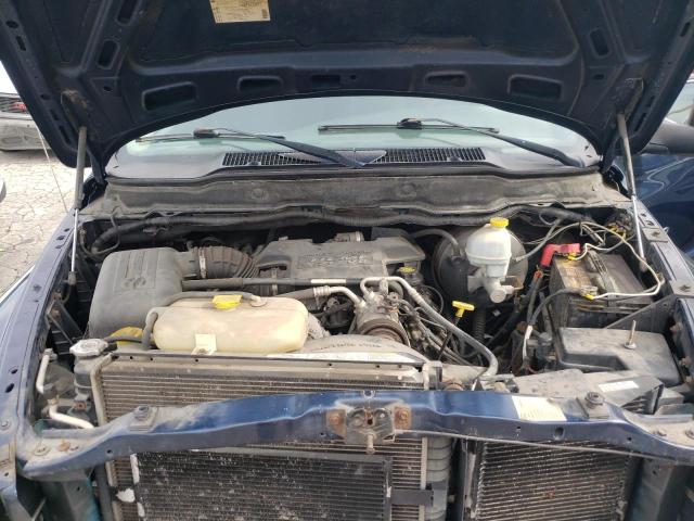 3D7KU28D54G130251 - 2004 DODGE RAM 2500 S Կապույտ լուսանկար 7