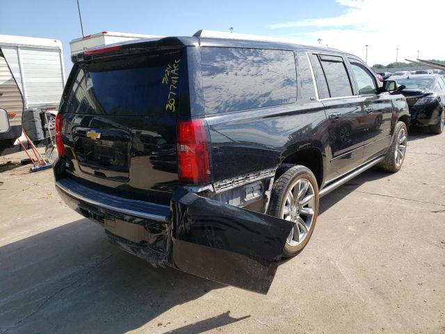 1GNSKKKC6FR307741 - 2015 CHEVROLET SUBURBAN K BLACK photo 4