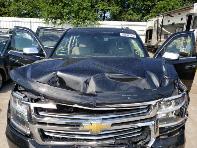 1GNSKKKC6FR307741 - 2015 CHEVROLET SUBURBAN K BLACK photo 7