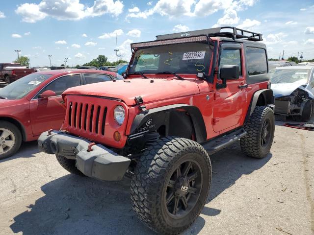 1C4AJWAG6DL565891 - 2013 JEEP WRANGLER S RED photo 2