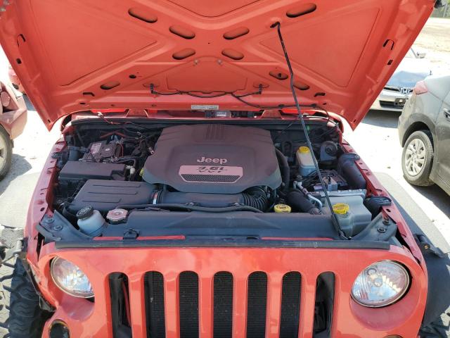 1C4AJWAG6DL565891 - 2013 JEEP WRANGLER S RED photo 7