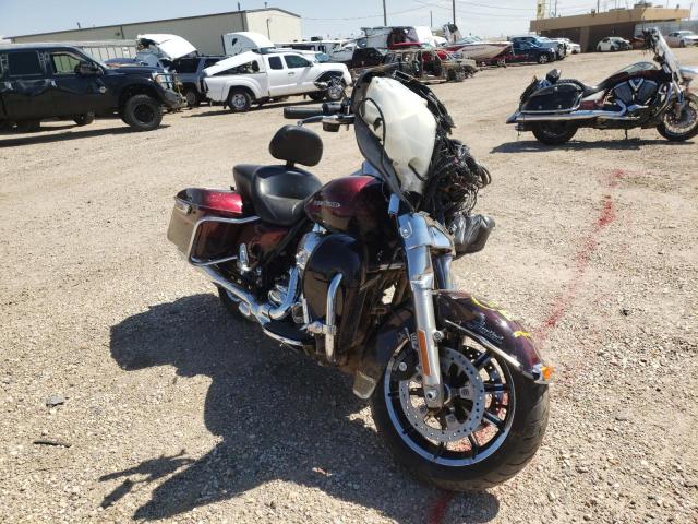 1HD1KEL37EB661472 - 2014 HARLEY-DAVIDSON FLHTK ELEC 勃艮第红 照片 1