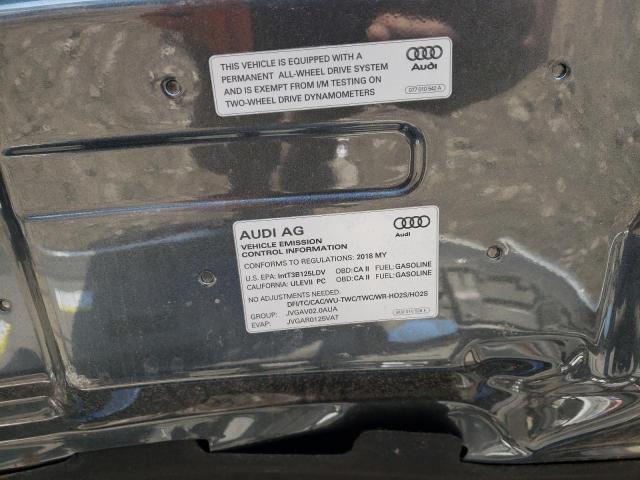 WA1JCCFSXJR028921 - 2018 AUDI Q3 PREMIUM PLUS  photo 10