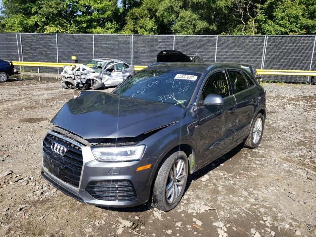 WA1JCCFSXJR028921 - 2018 AUDI Q3 PREMIUM PLUS  photo 2