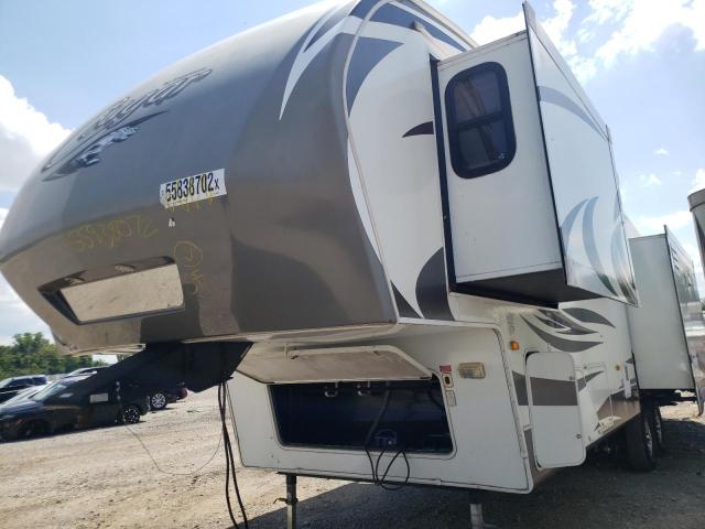 4YDF32624C2503722 - 2012 KEYSTONE COUGAR 326 WHITE photo 2