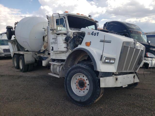 1NKWL00X95J097424 - 2005 KENWORTH CONSTRUCTI WHITE photo 1