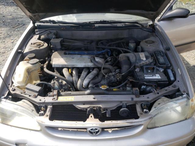 2T1BR12E4XC256073 - 1999 TOYOTA COROLLA VE TAN photo 7