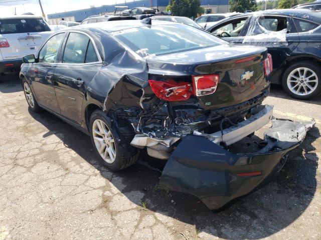 1G11C5SL2FF272581 - 2015 CHEVROLET MALIBU 1LT შავი ფოტო 3