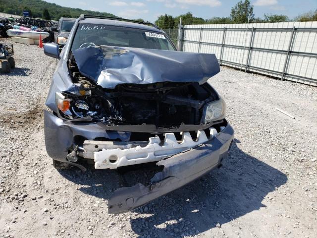 JTEEP21A150130747 - 2005 TOYOTA HIGHLANDER BLUE photo 9