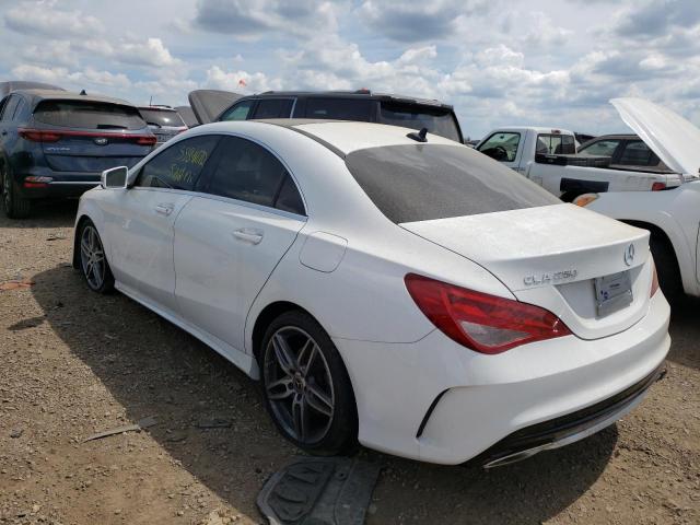 WDDSJ4GB2JN636014 - 2018 MERCEDES-BENZ CLA 250 4M WHITE photo 3