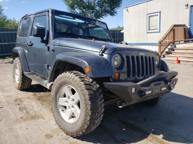 1J4FA54147L183574 - 2007 JEEP WRANGLER S BLUE photo 1