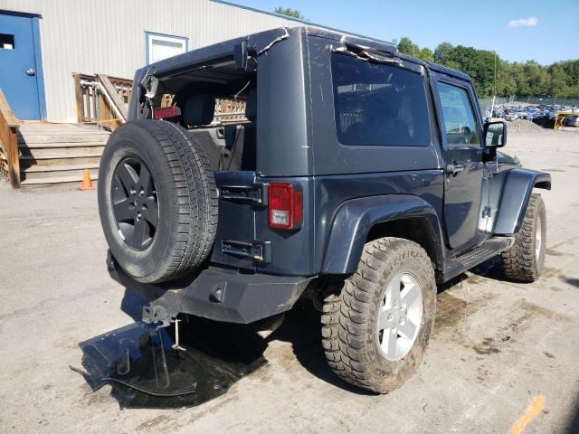 1J4FA54147L183574 - 2007 JEEP WRANGLER S BLUE photo 4