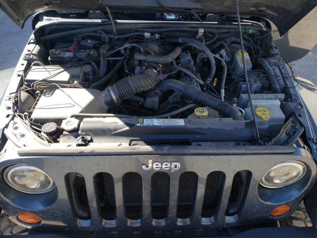 1J4FA54147L183574 - 2007 JEEP WRANGLER S BLUE photo 7