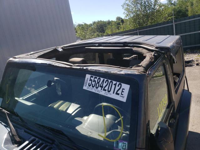 1J4FA54147L183574 - 2007 JEEP WRANGLER S BLUE photo 9