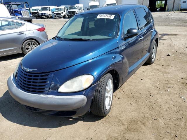 3C8FY68BX2T254699 - 2002 CHRYSLER PT CRUISER BLUE photo 2