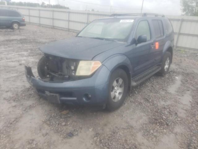 5N1AR18U26C624943 - 2006 NISSAN PATHFINDER BLUE photo 2