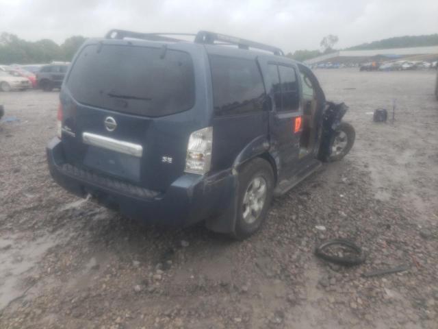 5N1AR18U26C624943 - 2006 NISSAN PATHFINDER BLUE photo 4