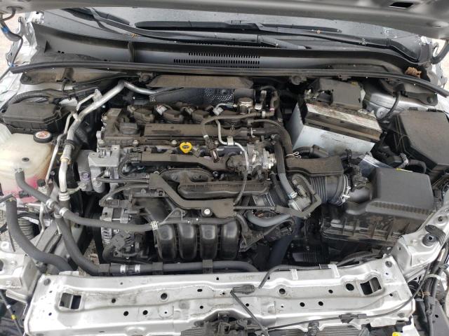 JTNK4RBE2K3005823 - 2019 TOYOTA COROLLA SE SILVER photo 7