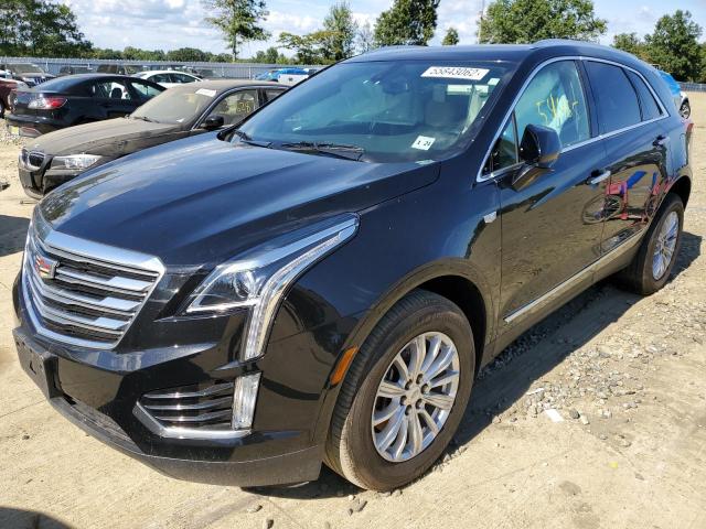 1GYKNBRS0KZ125504 - 2019 CADILLAC XT5 BLACK photo 2