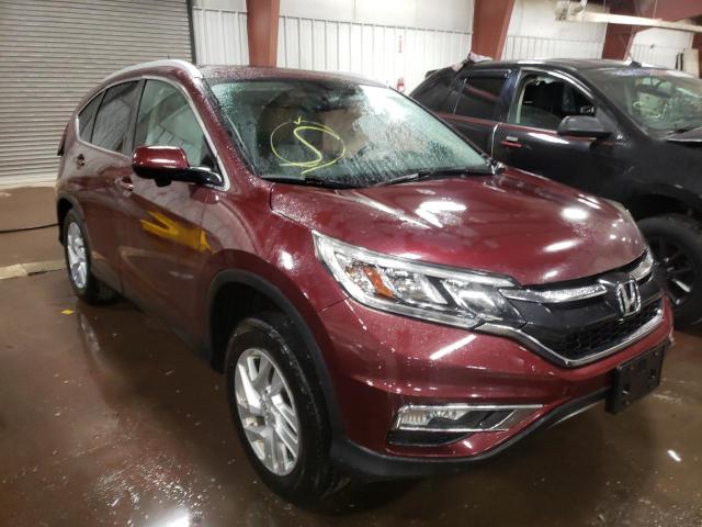 5J6RM4H77GL022519 - 2016 HONDA CR-V EXL MAROON photo 1