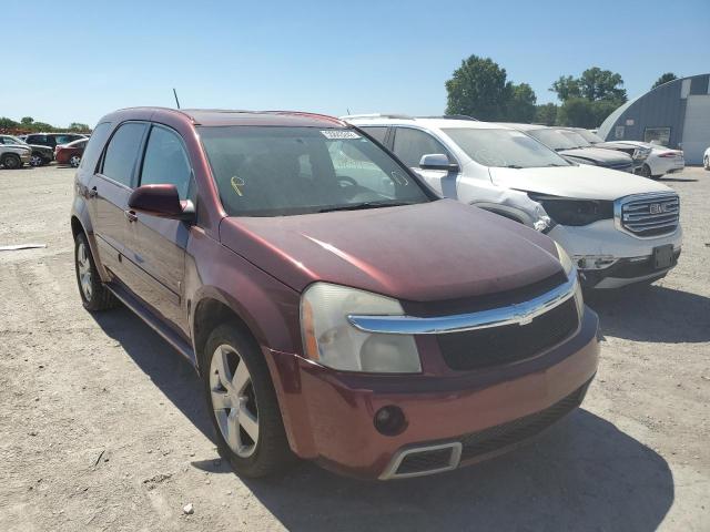 2CNDL937386342966 - 2008 CHEVROLET EQUINOX SP MAROON photo 1