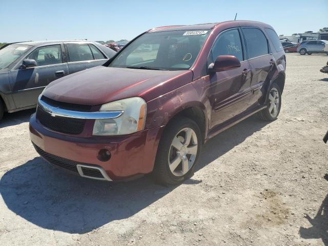 2CNDL937386342966 - 2008 CHEVROLET EQUINOX SP MAROON photo 2