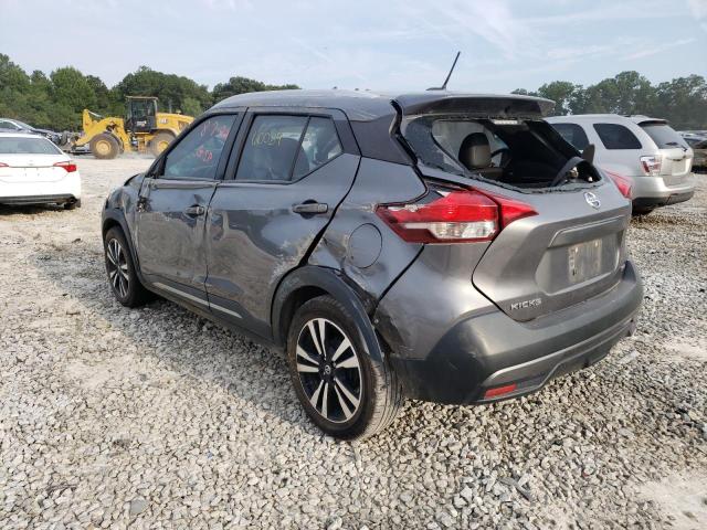 3N1CP5CU7KL516241 - 2019 NISSAN KICKS S GRAY photo 3