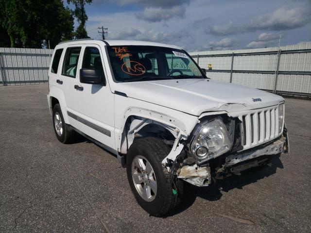 1C4PJLAK9CW128090 - 2012 JEEP LIBERTY SP WHITE photo 1