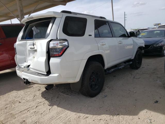 JTENU5JR2M5949543 - 2021 TOYOTA 4RUNNER SR WHITE photo 4