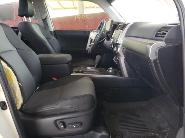 JTENU5JR2M5949543 - 2021 TOYOTA 4RUNNER SR WHITE photo 5