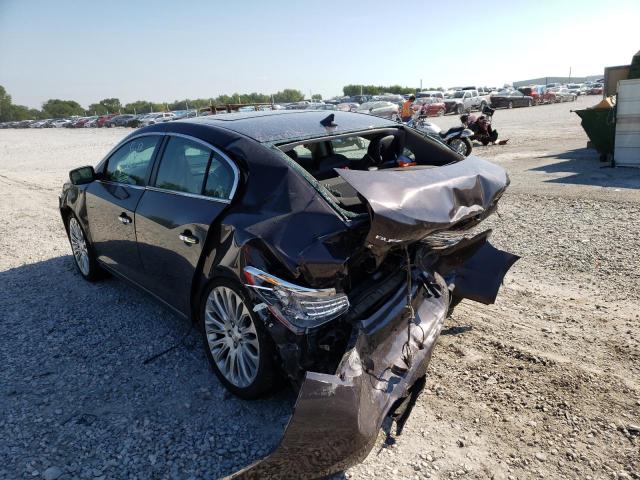 1G4GF5G33EF198065 - 2014 BUICK LACROSSE T GRAY photo 3