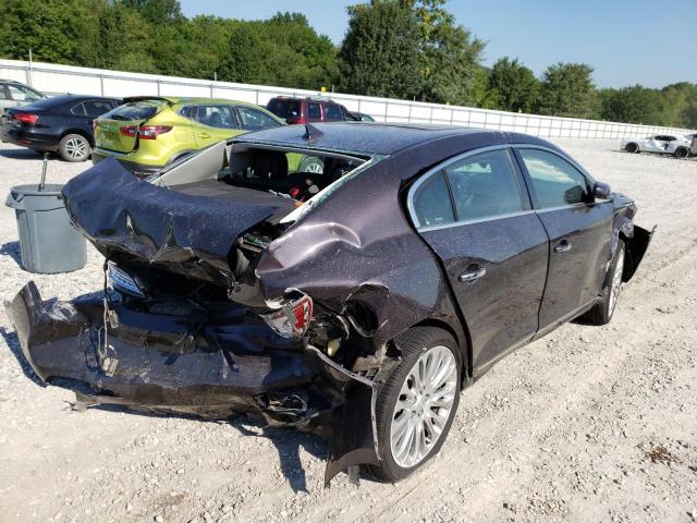 1G4GF5G33EF198065 - 2014 BUICK LACROSSE T GRAY photo 4