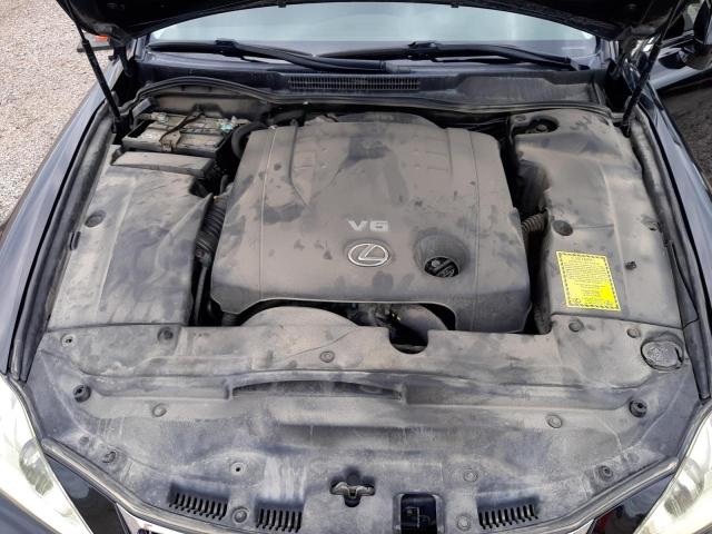 JTHCK262382026652 - 2008 LEXUS IS 250 BLACK photo 7