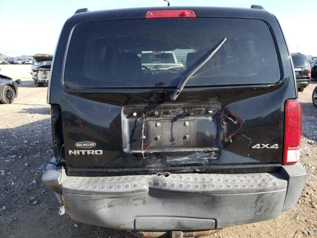 1D8GU28K17W664756 - 2007 DODGE NITRO SXT BLACK photo 9