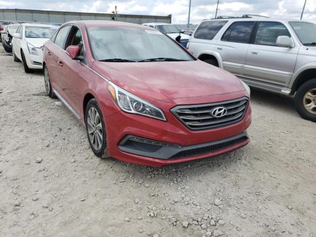 5NPE34AF8HH460402 - 2017 HYUNDAI SONATA SPORT  Foto 1