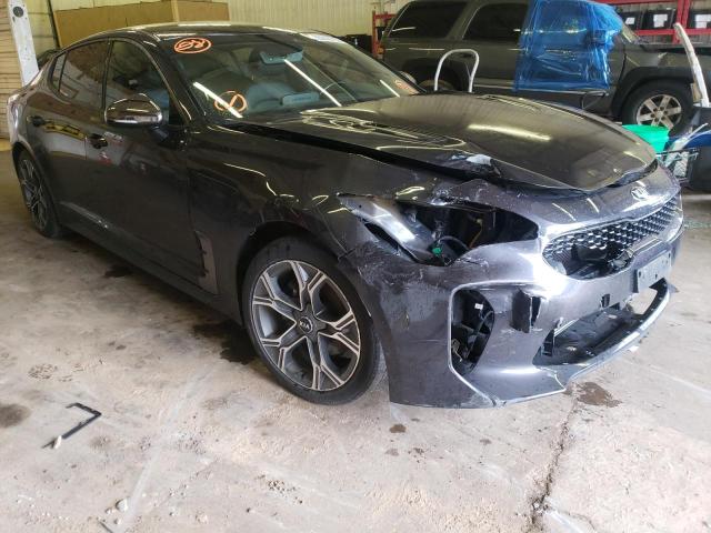 KNAE15LAXL6077297 - 2020 KIA STINGER BLACK photo 1