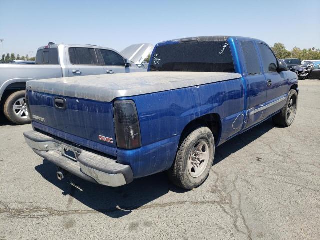 2GTEC19T331270753 - 2003 GMC SIERRA1500 BLUE photo 4