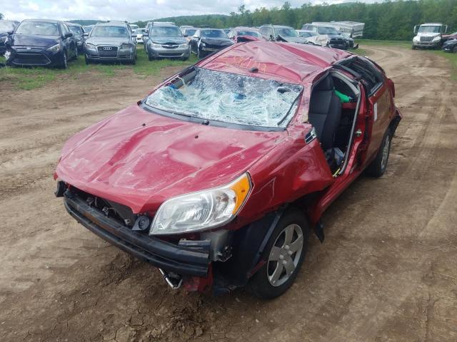 KL1TD6DE9BB197159 - 2011 CHEVROLET AVEO LS 红色 照片 2