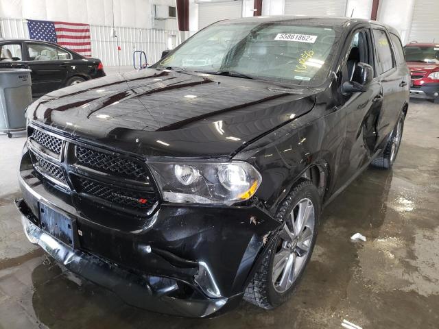 1C4SDJCTXDC629259 - 2013 DODGE DURANGO R/ BLACK photo 2