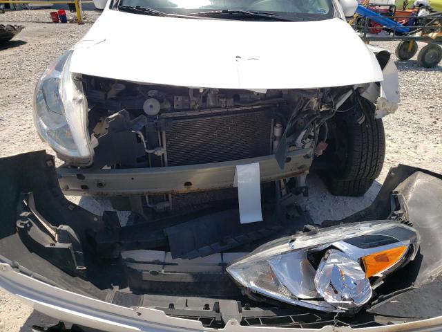 3N1CN7APXHL860704 - 2017 NISSAN VERSA S WHITE photo 9