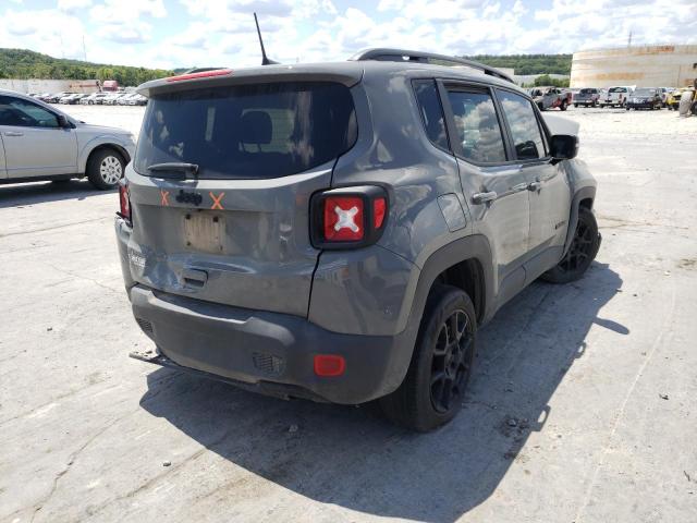 ZACNJABB3LPM07233 - 2020 JEEP RENEGADE L GRAY photo 4