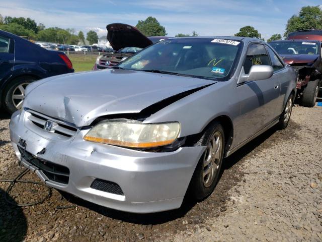 1HGCG22591A034190 - 2001 HONDA ACCORD EX SILVER photo 2