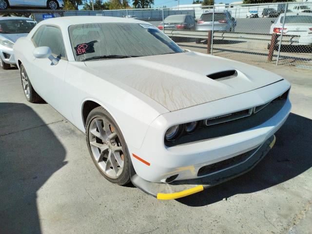 2C3CDZJG5LH203777 - 2020 DODGE CHALLENGER WHITE photo 1