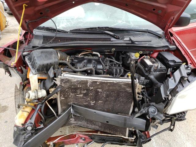 2A8HR44H48R688093 - 2008 CHRYSLER TOWN & COU MAROON photo 7