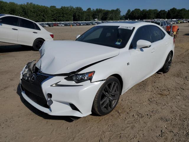 JTHBF1D22E5037875 - 2014 LEXUS IS 250 WHITE photo 2