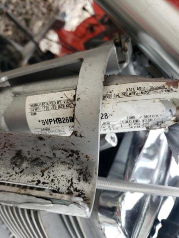 5VPHB26D453011528 - 2005 VICTORY MOTORCYCLES HAMMER RED photo 10