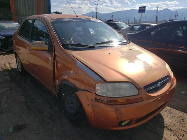 KL1TD52615B394241 - 2005 CHEVROLET AVEO BASE  photo 1